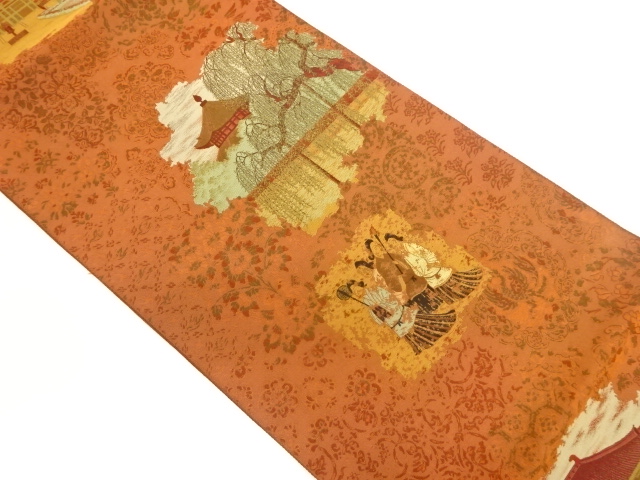 JAPANESE FUKURO OBI / WOVEN SARASA / BY MANYO